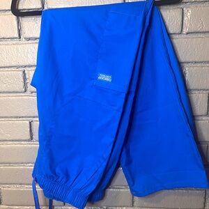 NEW Cherokee Scrub Bottom Pants ROYAL BLUE Size Small  NWOT